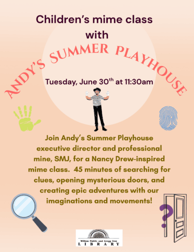 andy's program flyer