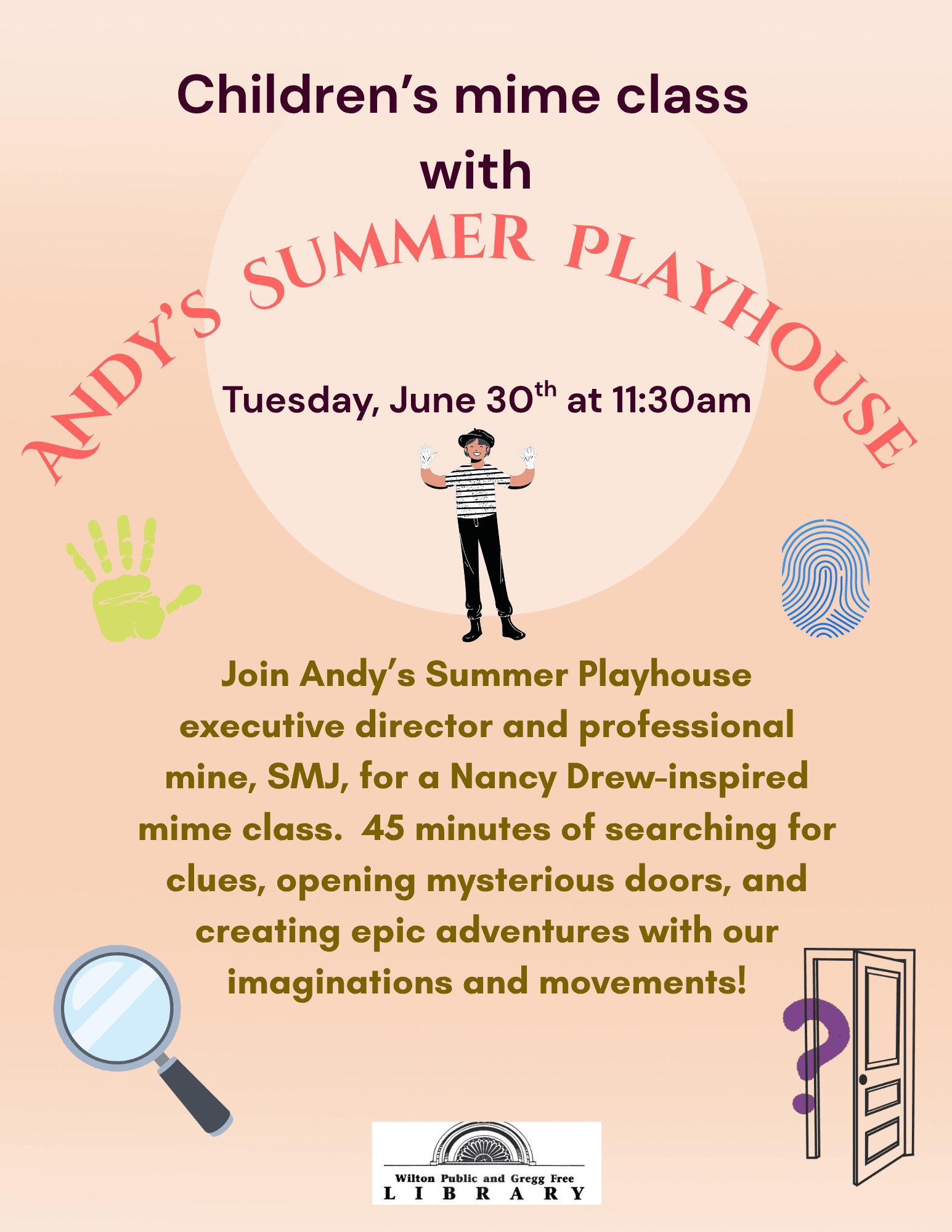 andy's program flyer