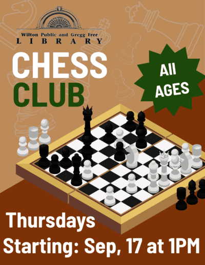 green and yellow bold chess league flyer
